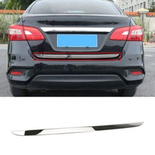 For Nissan Sentra 2013-2019 Stainless Rear Door Trunk Lid Tailgate Strip Trim For Nissan Sentra 2013-2019 Stainless Rear Door Trunk Lid Tailgate Strip Trim