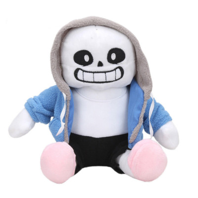 Undertale Sans Plüsch Plüschtier Puppe Figur Cosplay Toy Spielzeug Kuscheltier