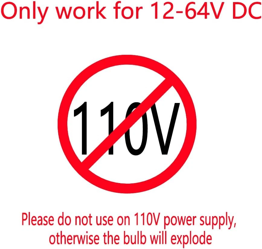 12V Low Voltage LED Light Bulbs - Daylight 3W(Only for 12-36V), Pack of 6 - Image 2 of 4