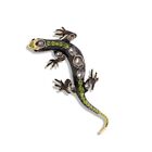 Vintage Enamel Brooch For Women Clothing Coat Fashion Crystal Animal Solid Pins