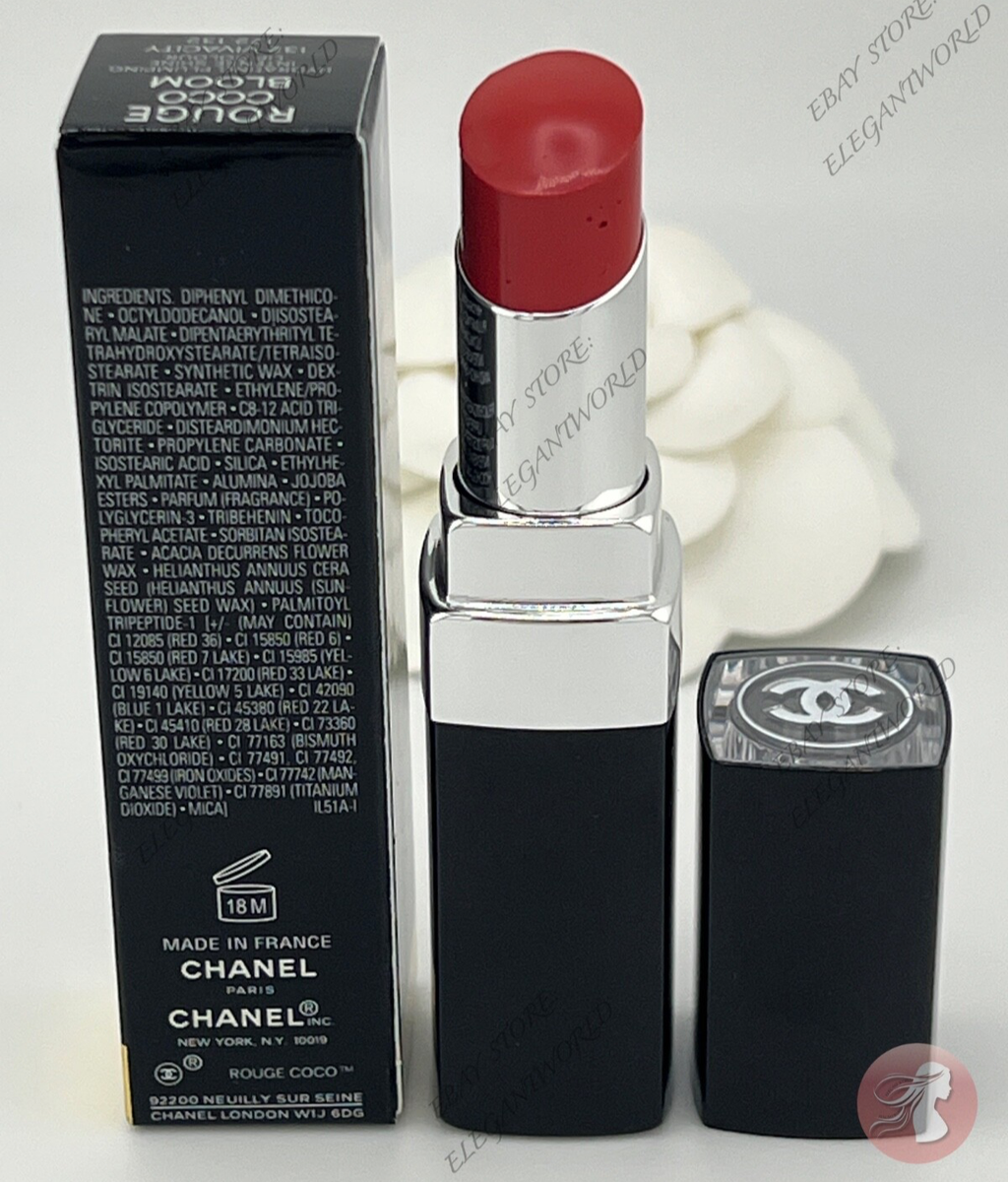 Chanel Rouge Coco Bloom Hydrating Plumping Intense Shine Lipstick