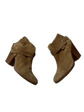 Rag Bone Women s Suede Ankle Heeled Booties Size EUR 37 US 7 T22