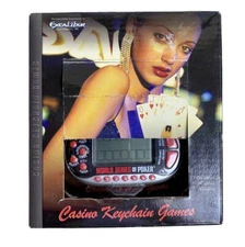 Excalibur Texas Hold’ Em Casino Keychain Game - Open Box Mint condition!!!