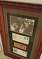 President Ford Betty  Photos Post Card Signed Collectible 