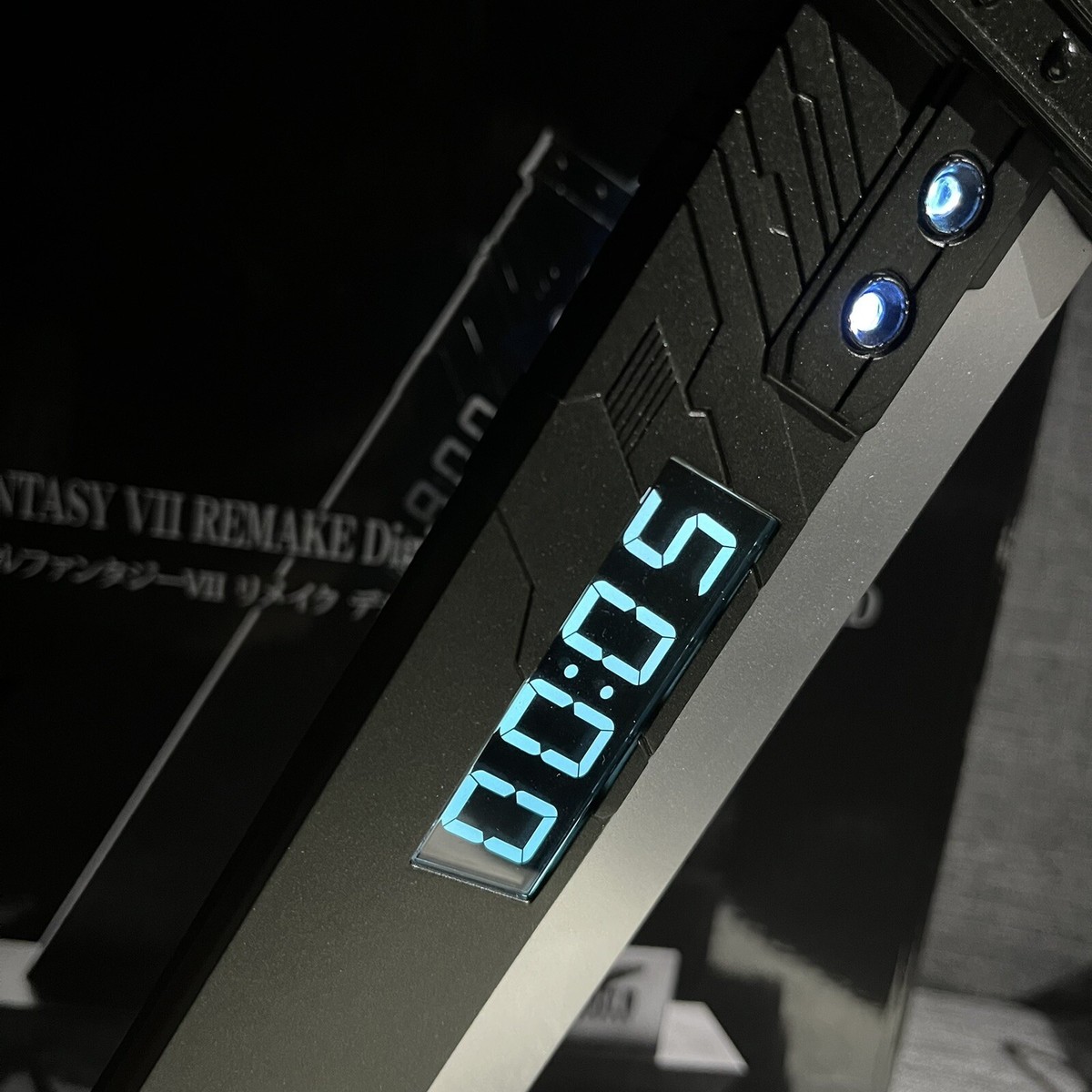 Final Fantasy VII Remake Digital Clock Buster Sword SQUARE ENIX