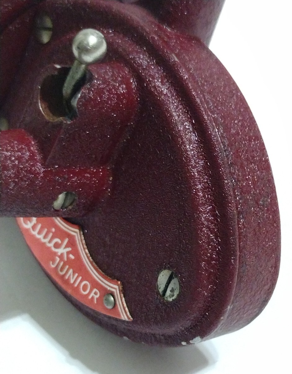 Vintage DAM Quick Junior Spinning Fishing Reel Red Made In Germany D.A.M. eBay