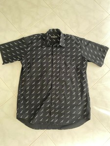 balenciaga button up shirt