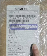 1PIECE NEW SIEMENS FREQUENCY CONVERTER 6SL3514-1KE13-5AE0 6SL3 514-1KE13-5AE0