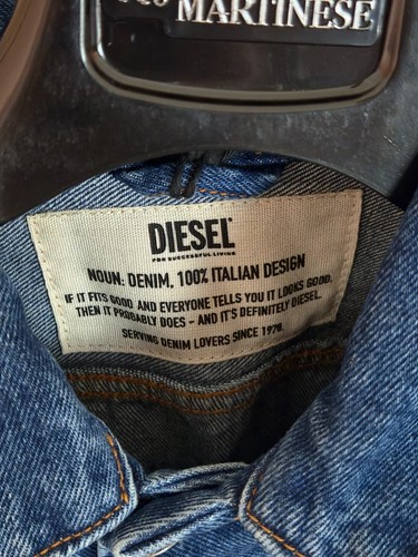 NEW - DIESEL Short jacket women 100% COTTON SIZE S - Picture 5 of 12