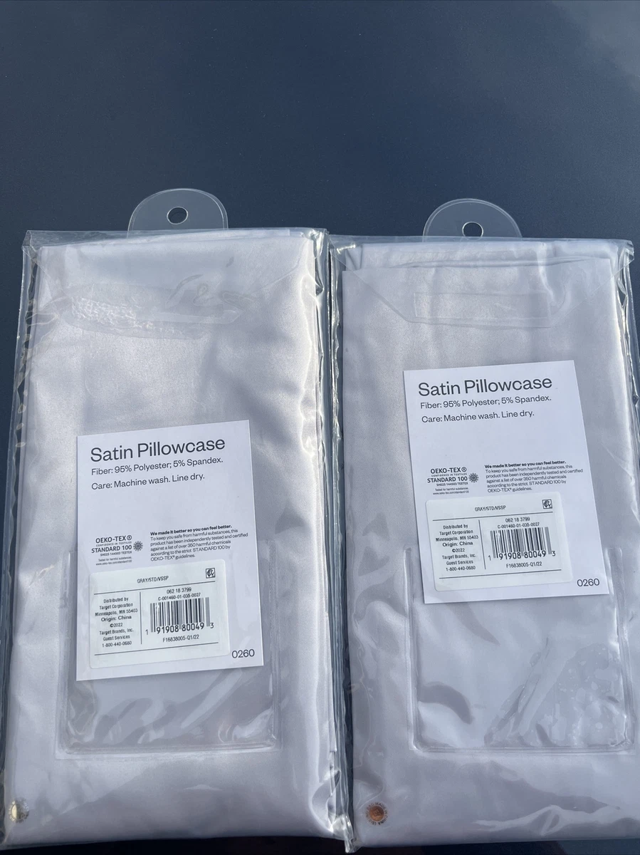 Satin pillowcases at outlet target