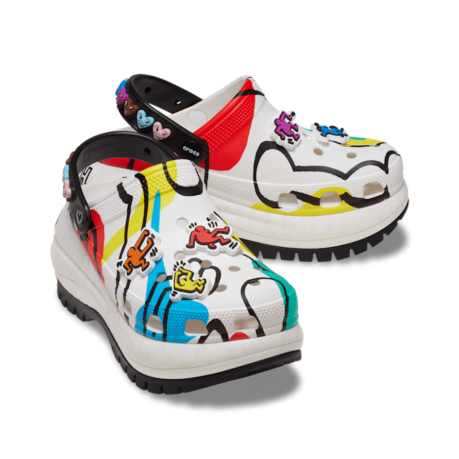 NEW CROCS KEITH HARING MEGA CRUSH CLOG 209822 BLACK | eBay NEW CROCS KEITH HARING MEGA CRUSH CLOG 209822 BLACK | eBay