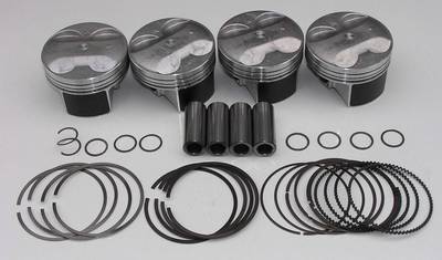 NIPPON RACING K20 K20A2 PISTONS RSX TYPE S FULL FLOATING PNC PRB 86MM STD NPR 