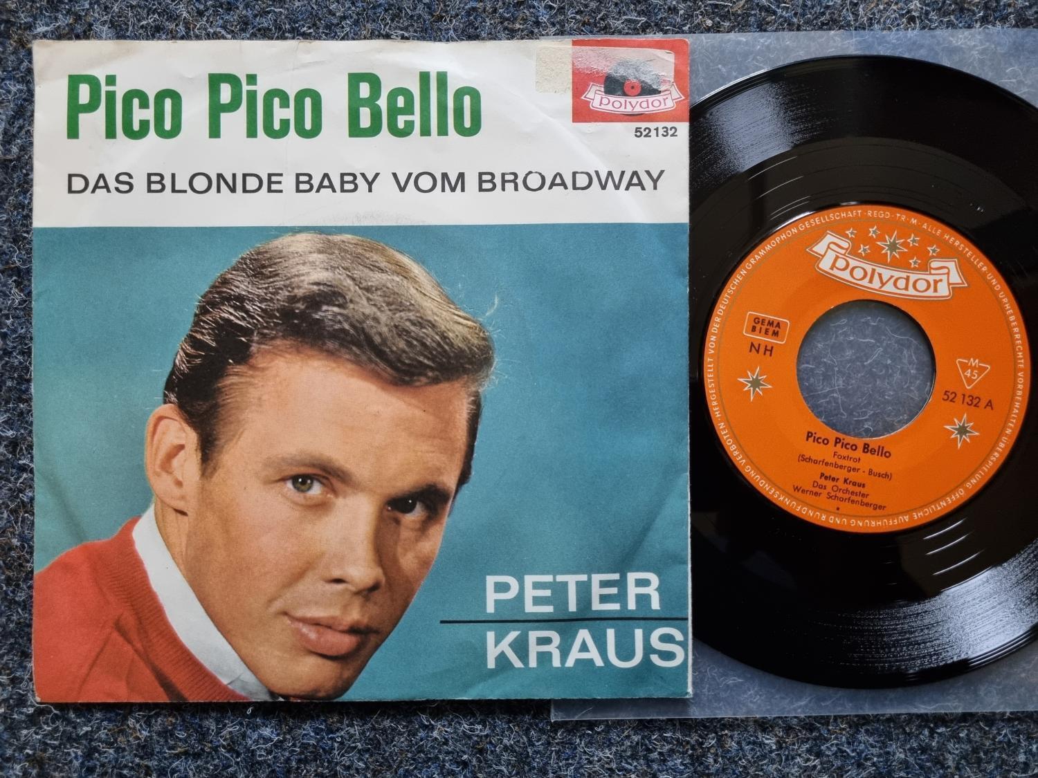 7"" Single Vinyl Peter Kraus - Pico Pico Bello