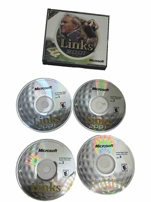 Microsoft Links 2001 Golf (PC, 4-Disc)
