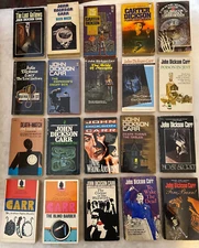John Dickson Carr  Carter Dickson CHOOSE YOUR PB TITLE: Good/Very Good! SALE #4