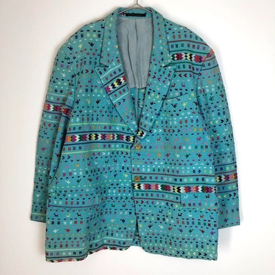 90s] Yohji Yamamoto Pour Homme Embroidered Tailored Jacket Archive 