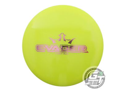 NOS Dynamic Discs FIRST RUN Lucid Evader 175g Yellow Pink Foil Driver Golf Disc