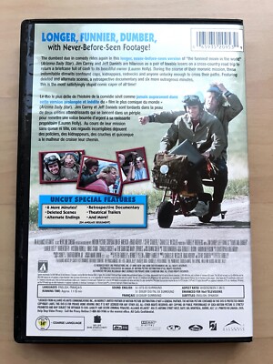 Dumb abd Dumber - Jim Carry Jeff Daniels - DVD - UNCUT
