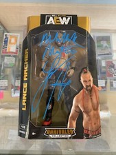 Lance Archer  Autographed Unrivaled Collection Wrestling Figure Series 7 AEW