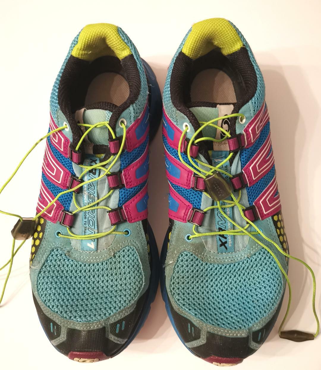 Scarpe da trail running Salomon donna taglia 9 5 XR Mission 1 Sensiflex multicolore