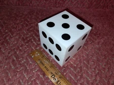 Very Large 2.5 In. Die From Resorts International Hotel Casino Atlantic City