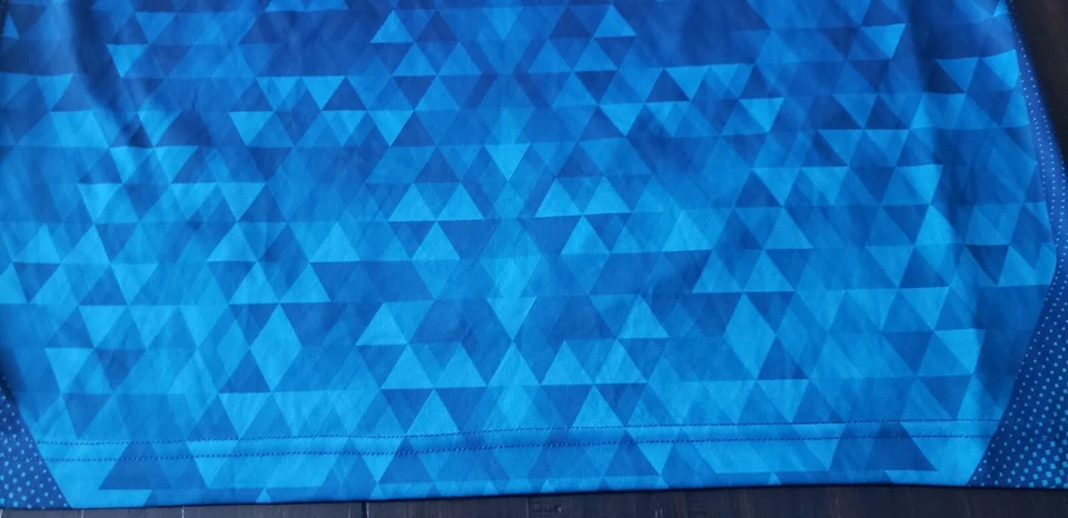 Camiseta azul Sri Lanka Lions Copa do Mundo de Críquete por MAS tamanho XL geométrica nova sem etiquetas - Imagem 3 de 4