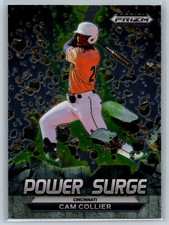 Cam Collier 2022 Panini Prizm Draft Picks Power Surge  #PS-CC Cincinnati Reds