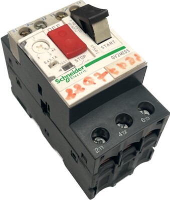 Schneider Electric GV2ME05 Leistungsschütz + GV2-AE11 Hilfskontaktblock 