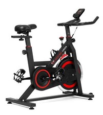 8kg Flywheel Pro Racing Exercise Bike. Aluminium pedals, belt driven,punch brake