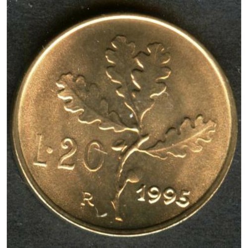 REPUBBLICA ITALIANA 20 Lire dal 1957 al 2001 FDC (UNC) / PROOF - Foto 49 di 59