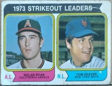 1973 Strikeout Leaders 1973 Strikeout Leaders