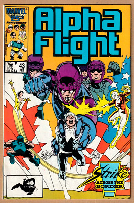 Alpha Flight #43 (1987) Marvel Comics
