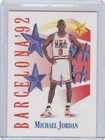 1992 Skybox Basketball Card #534 Michael Jordan USA Barcelona Team - NrMt-Mt