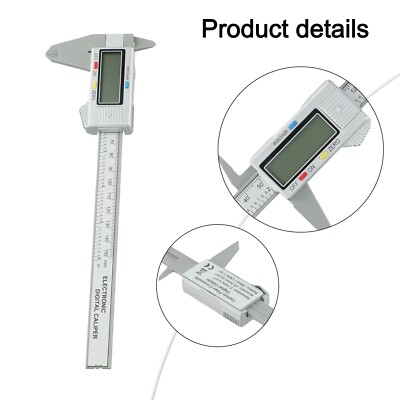 Digital Measuring Device 150mm with Simple Operation and Clear Display