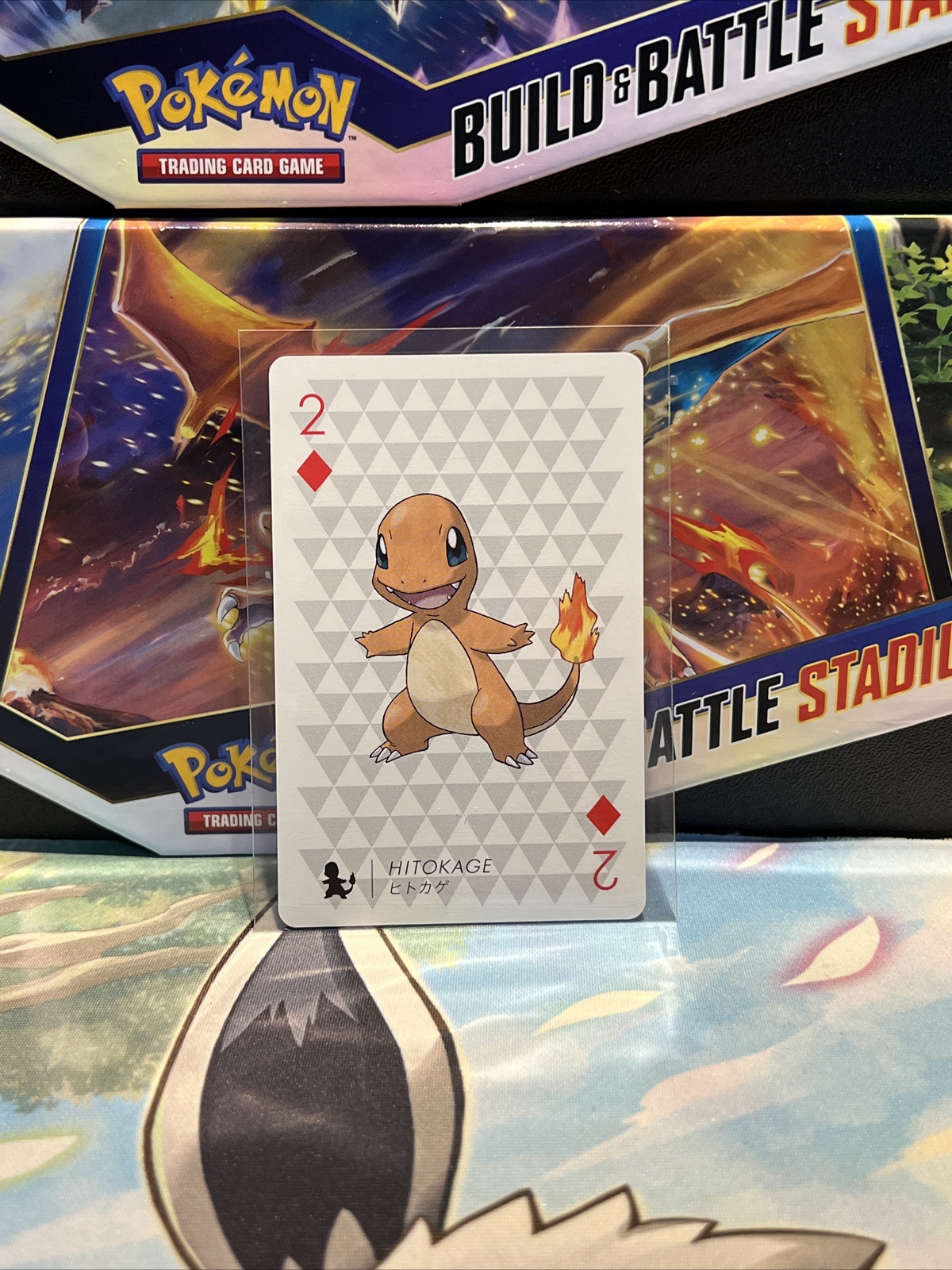 Charmander, Pokemon X игральные карты Xerneas назад покер карта 2013 Nintendo NM