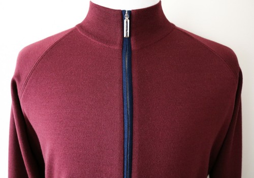 $3680 STEFANO RICCI Wool Silk Bomber Tracksuit Jacket Size 64 Euro 5XL - 6XL - Picture 2 of 11