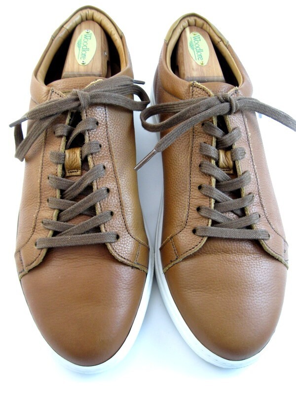 SAOLA Allen Edmonds "COURTSIDE" Sneakers eleganti derby da uomo in pelle 9 5 D noce (240N)