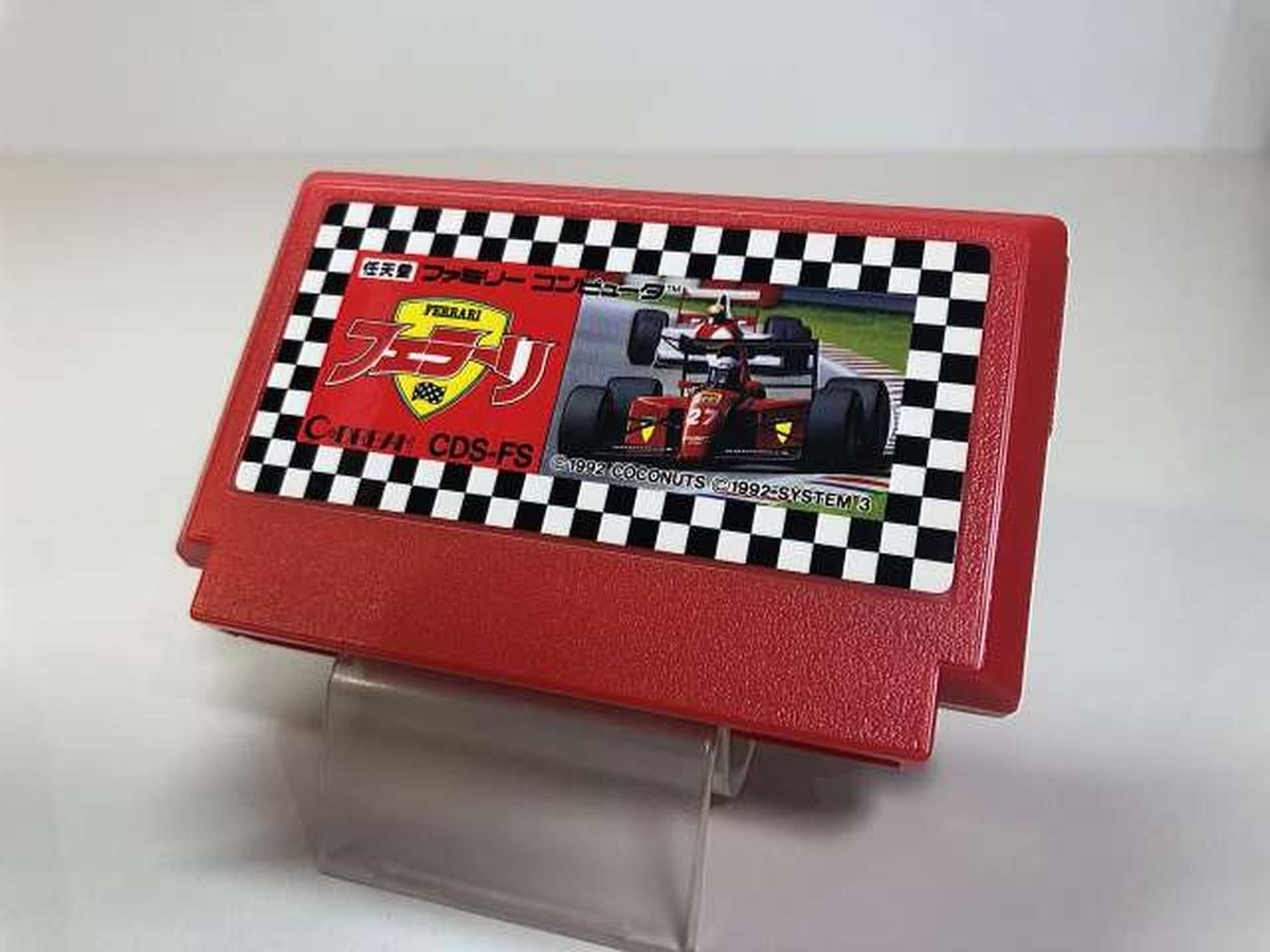 Nintendo Famicom Ferrari Grand Prix Challenge CDS-FS Tested