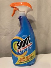 Shout Spray and Wash Advanced Action Stain Remover for Clothes 22 oz Each