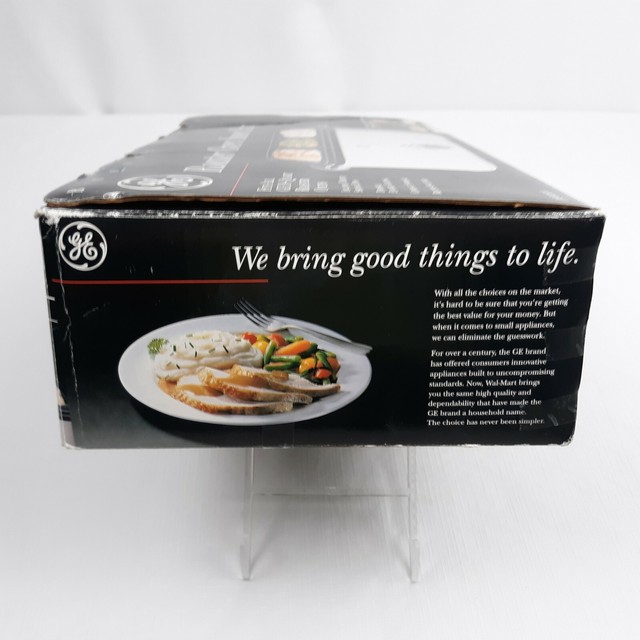 GE Roaster Oven Insert Pans Buffet Serving 18 Quart 169089 Enamal