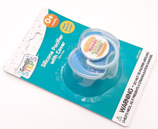 NEW BABY KING BLUE Gentle STEPS Moody without Foody PACIFIER 0 MONTHS