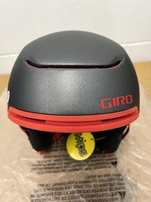 Giro Jackson MIPS Snow Helmet - Matte Graphite/Red - Size S (52-55.5cm)