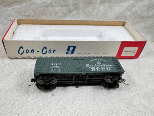 Carrito de carga de cerveza Budweiser escala N Con‐Cor SBDX 14001 embalaje original marca Kato | Zustand: Used