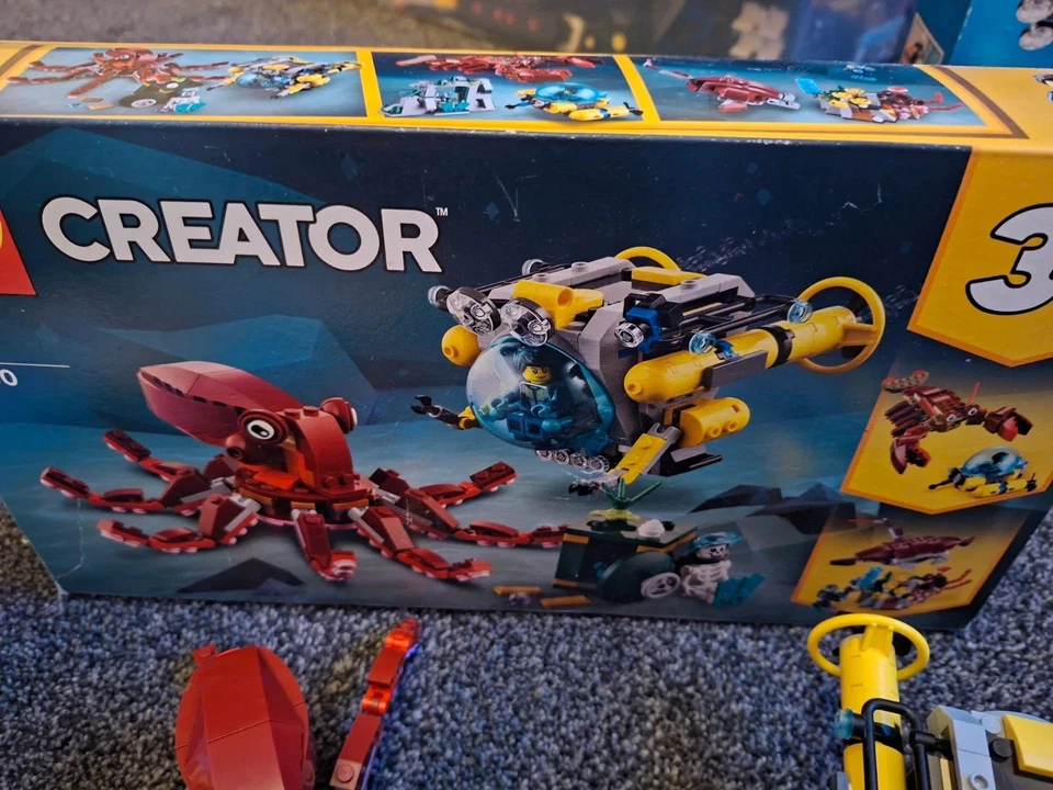 LEGO Creator 31130 Sunken Treasure Mission, photo 4 of 5