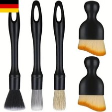 5 Stück Auto Reinigungspinsel, Car Innenraum Staub Kehrende Weiche Bürste, Weich