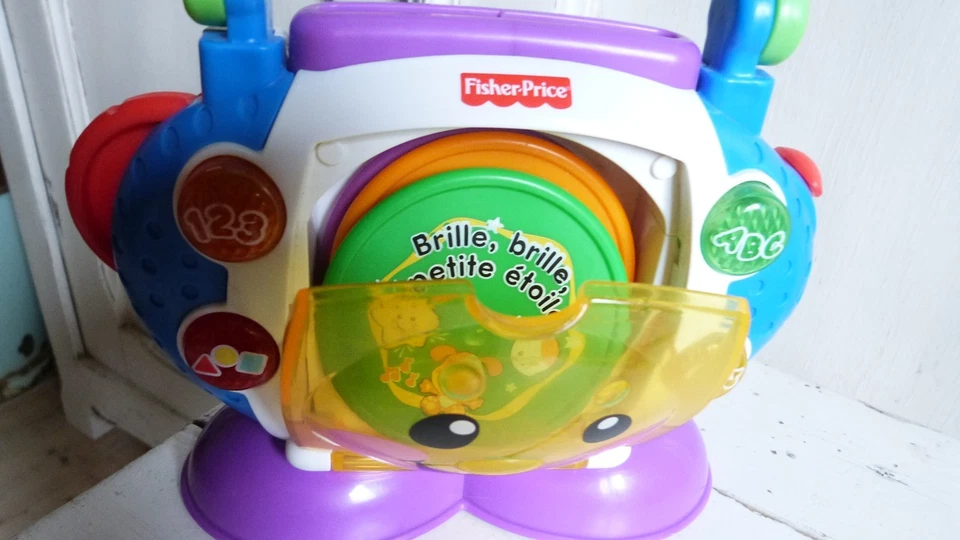 Fisher Price Mon Premier Lecteur CD Rires & Eveil dès 6 mois TBE - Photo 4/4