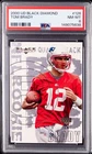 2000 UD BLACK DIAMOND #126 TOM BRADY ROOKIE RC PSA 8