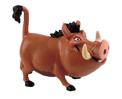 Bullyland Figur Pumba (König der Löwen) 12533 Neu