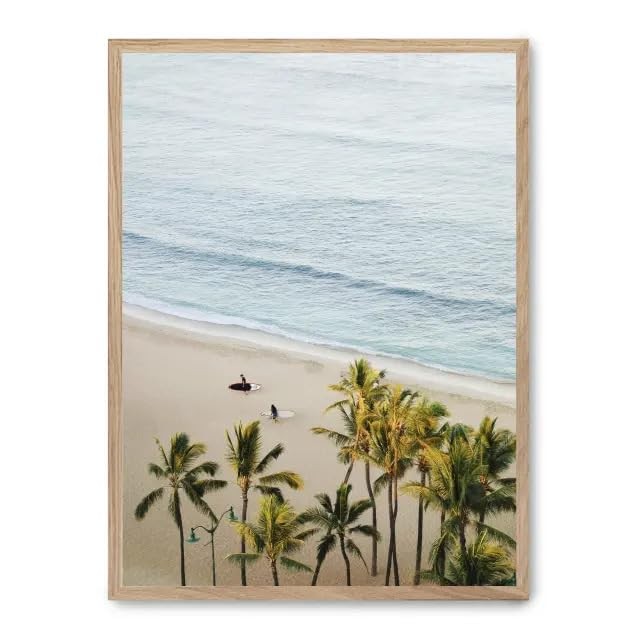 Cuadro surf, sea and palm trees i_FASE5 (L8H)