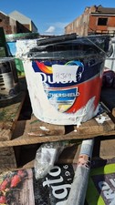 Image of Dulux Weathershield Smooth Masonry Paint 10 Litre - Jasmine White - DAMAGED TUB
